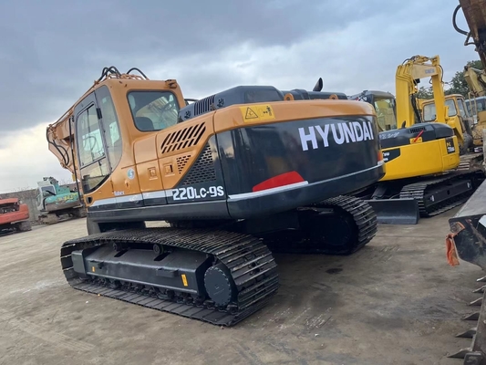 Excavadora original da Coreia 22T Hyundai 220lc-9s com bom estado e motor EPA