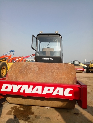 Rolamento de tambor único Dynapac CA30D usado com design original da Suécia e motor diesel
