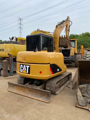 Japão Liyuan bomba hidráulica CAT 306 Excavadora de segunda mão em boas condições