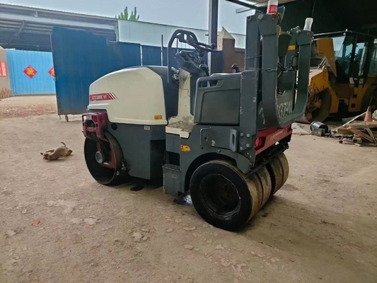 Dynapac CC1100C Roller rodoviário de 3 toneladas com tambor de sinal de potência potente em construção pesada