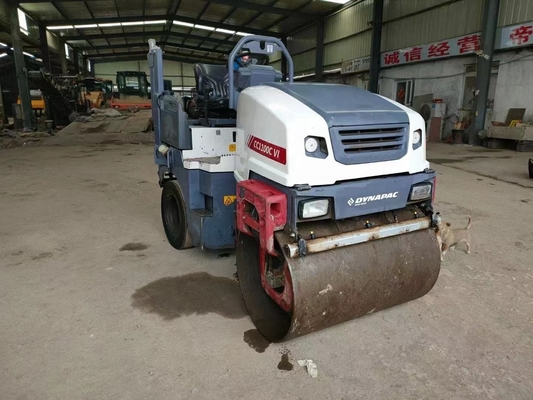 Dynapac CC1100C Roller rodoviário de 3 toneladas com tambor de sinal de potência potente em construção pesada
