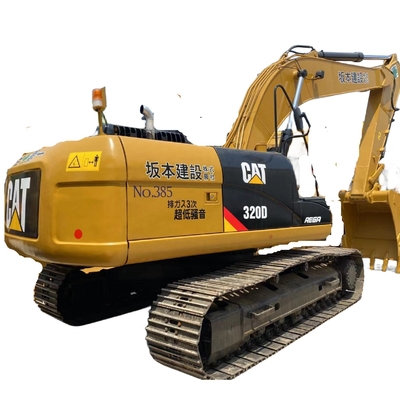 20000 KG Liyuan bomba hidráulica escavadeira usada CAT 320D escavadeira em boas condições