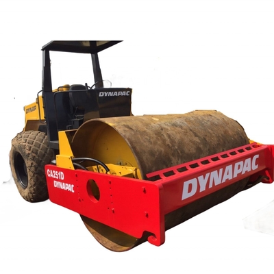 Equipamento de máquinas pesadas de construção usado Dynapac CA251D Roller de estrada