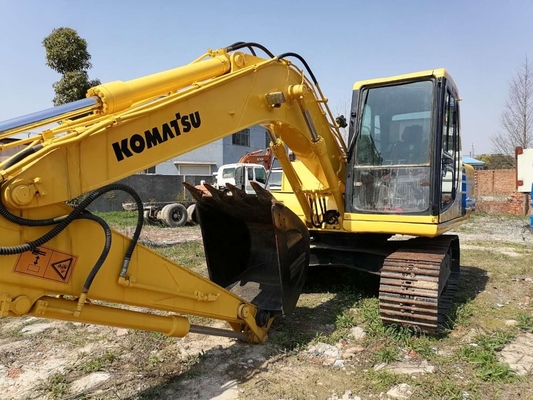 Excavadora Komatsu PC120 usada com capacidade de balde de 0,5 m3 em boas condições