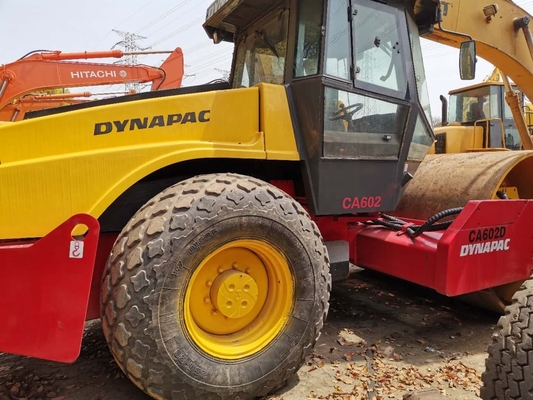 Construção de fundações Usada Roda de aço de tambor único Dynapac CA602D Roller de estrada 2023