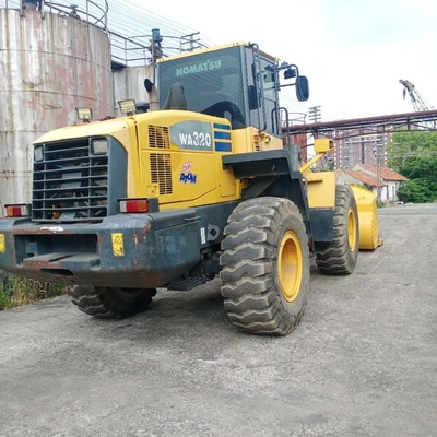 2022 Usado Tinta Original Japão EPA Motor WA320 Komatsu WA320-5 Carregador de Roda Hidráulica