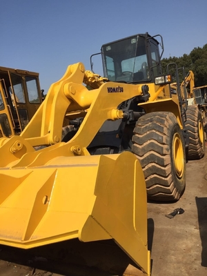 Excelente estado Komatsu WA380 carregador de rodas usadas com cilindro hidráulico Liyuan