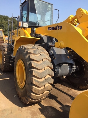 Excelente estado Komatsu WA380 carregador de rodas usadas com cilindro hidráulico Liyuan