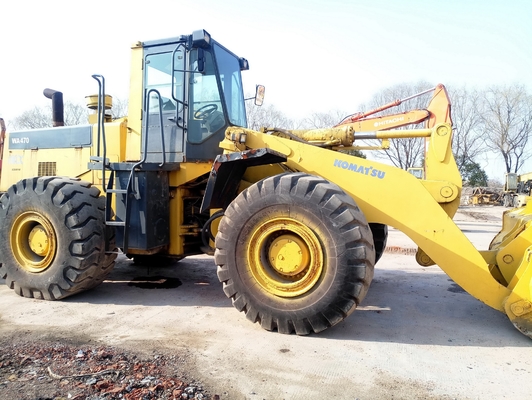 Carregador de rodas usado original Komatsu WA470 em boas condições com 0-2000 horas de trabalho