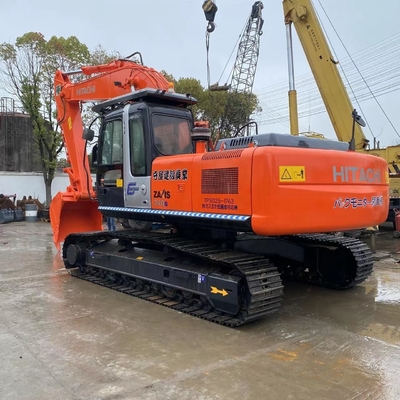 Excavadora usada Hitachi ZX240G com bomba hidráulica Liyuan Em bom estado