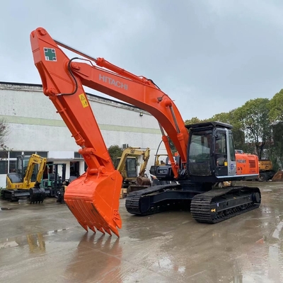 Excavadora usada Hitachi ZX240G com bomba hidráulica Liyuan Em bom estado