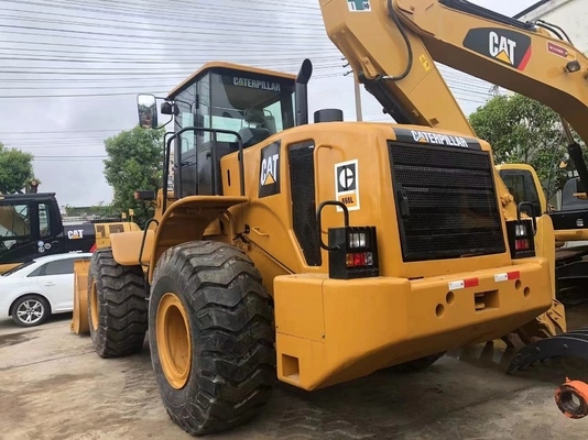 Bom estado CAT 966L carregador de rodas usado com motor japonês e bomba hidráulica Liyuan