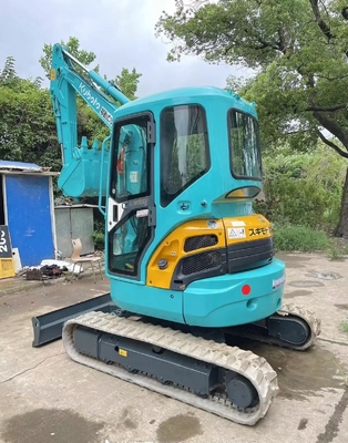 Excavadora Kubota KX165-5 EPA Engine Crawler Digger usada para restaurante em Xangai