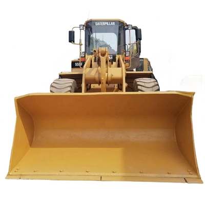 Carregador usado CAT 950F de alta eficiência operacional do Japão com cilindro hidráulico Liyuan