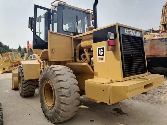 Carregador usado CAT 950F de alta eficiência operacional do Japão com cilindro hidráulico Liyuan