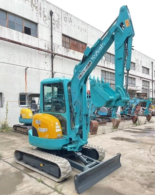 Excavadora Kubota KX165-5 EPA Engine Crawler Digger usada para restaurante em Xangai