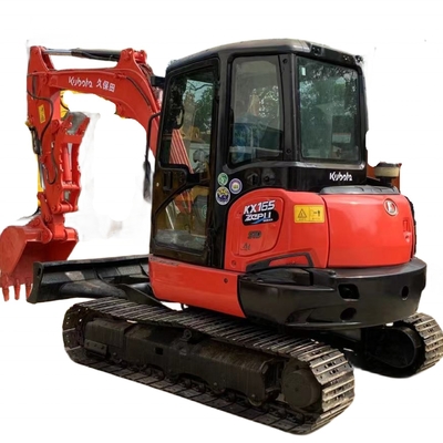 Excavadora original japonesa de 5 toneladas Kubota KX161 Em bom estado Excavadora de rastreamento com motor EPA