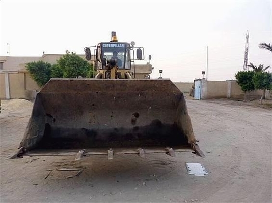 Japão usado HINO Motor Fram Tractor CAT 936E Carregador de rodas
