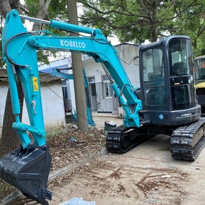 Excavadora original japonesa Kobelco SK55 Em boas condições para fazendas em Xangai