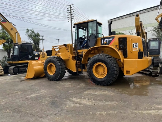 92 KW Usado Japão Carregador original Caterpillar Caterpillar 966H para lojas de materiais de construção