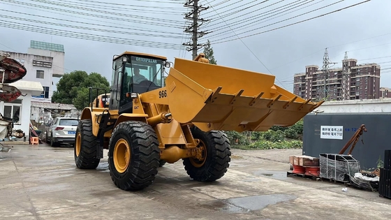 92 KW Usado Japão Carregador original Caterpillar Caterpillar 966H para lojas de materiais de construção