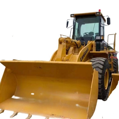 15 toneladas usadas LiuGong 856 carregador de rodas com sistema totalmente hidráulico original