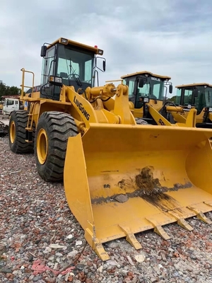 15 toneladas usadas LiuGong 856 carregador de rodas com sistema totalmente hidráulico original
