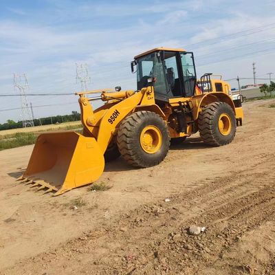 Carregador Caterpillar 950H usado com pintura original e 70 KW de potência do Japão
