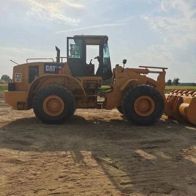 Carregador Caterpillar 950H usado com pintura original e 70 KW de potência do Japão