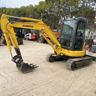 Excavadora Komatsu PC35 3T em bom estado Excavadora de rastreamento EPA Motor Shanghai