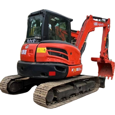 Low-Hour 2020 Japão Escavação de segunda mão Kubota KX163 Excavadora usada para o seu projeto