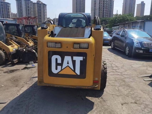 Carregador de rodas usado do Japão Caterpillar 246C com motor YUNNEI e tinta original