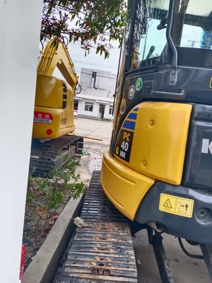 Em bom estado usado Komatsu PC40 Crawler Digger com motor EPA e capacidade de 4500 KG