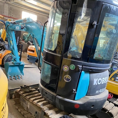 Original usado Kobelco SK40SR mini escavadeira Liyuan bomba hidráulica 4 toneladas peso operacional