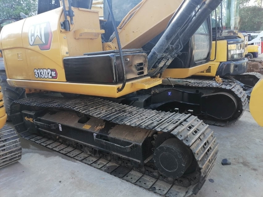 Excavadora de raspadores CAT 313D2GC original do Japão com outro cilindro hidráulico