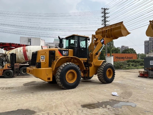2020 CAT 966L Carregador de rodas com cilindro hidráulico Liyuan no Japão Original