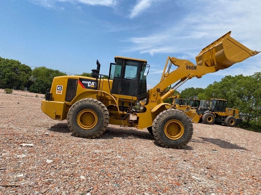 Carregador de rodas usado CAT 966H da Caterpillar Japão Carregador original com 0-2000 horas de trabalho