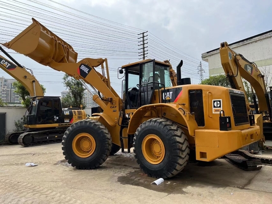 CAT 996L Carregadores frontais grandes usados CAT 966H Máquinas de construção para manipulação de mercadorias