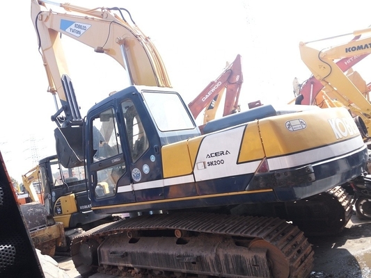 Kobelco SK200 Excavator Japão Máquina hidráulica original com válvula hidráulica Liyuan