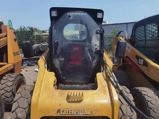 Usado CAT 246C Skid Steer Loader Wheel Loader com melhor economia de combustível e movimentação de terra