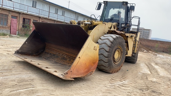 Carregador frontal Caterpillar CAT 980G Máquina de construção usada com baixo peso da máquina