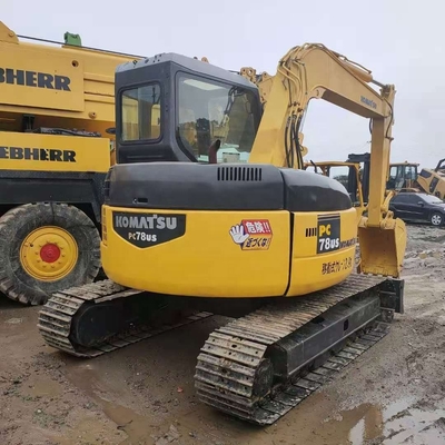 Komatsu PC78US Mini Excavator Japão Máquina original para suas necessidades de construção