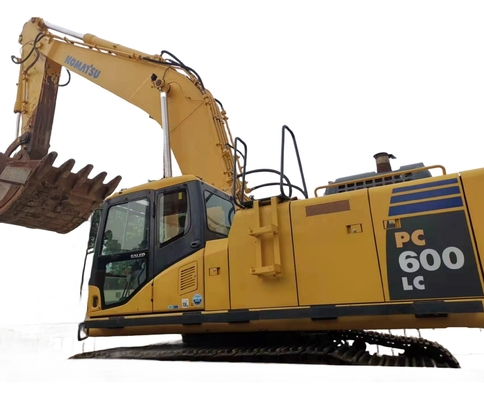 Horas de trabalho baixas 0-2000 Komatsu PC600 Excavadora ideal para necessidades de máquinas hidráulicas