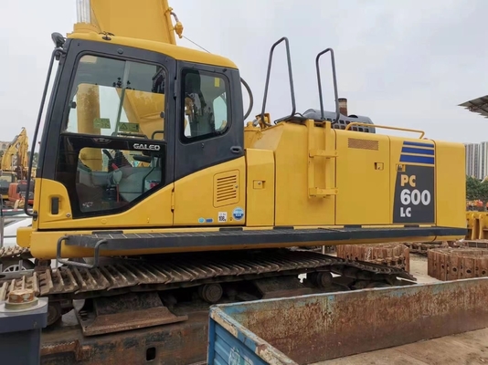 Horas de trabalho baixas 0-2000 Komatsu PC600 Excavadora ideal para necessidades de máquinas hidráulicas