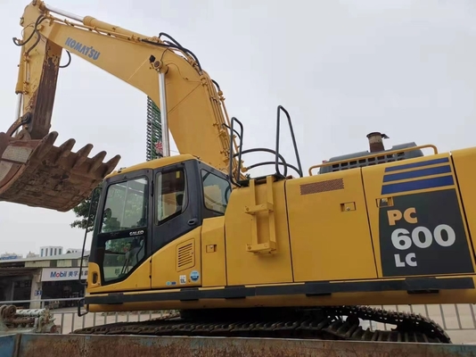Horas de trabalho baixas 0-2000 Komatsu PC600 Excavadora ideal para necessidades de máquinas hidráulicas