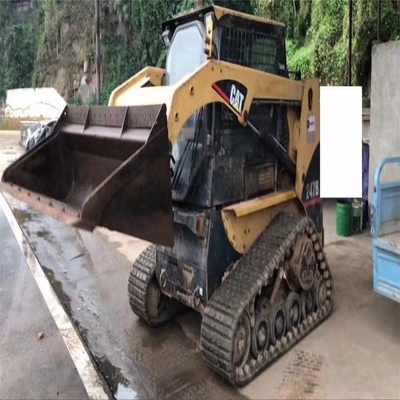 42kw Usado Caterpillar CAT 247B Skid Steer Loader com Outra Bomba Hidráulica no Japão