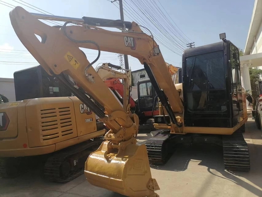 CAT 306E2 Mini-excavadora usada com 0-2000 horas de trabalho e frete gratuito incluído