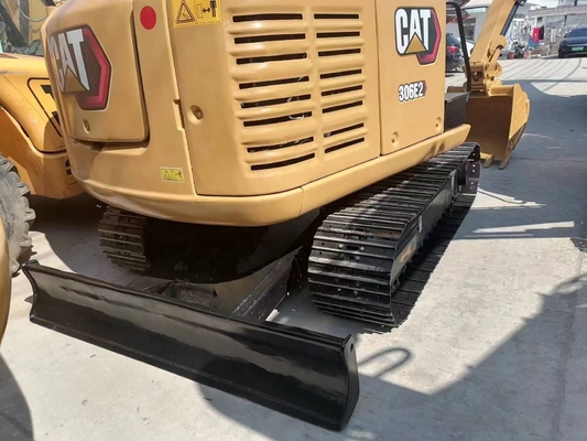 CAT 306E2 Mini-excavadora usada com 0-2000 horas de trabalho e frete gratuito incluído