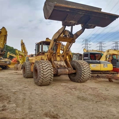 Carregador de segunda mão Caterpillar 966f para loja de alimentos Carregador de rodas Cat 966f usado