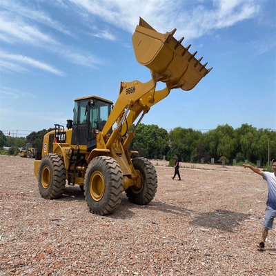 Carregador frontal Ano 2022 Carregador de rodas Caterpillar 966H de segunda mão